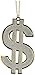 amscan Glittery Dollar Sign Necklace, 52