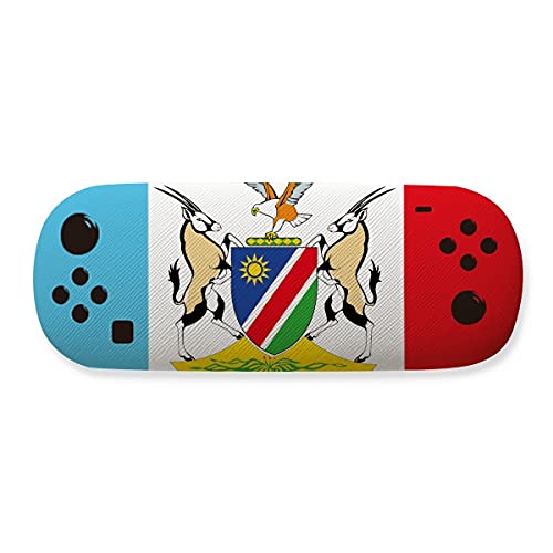 Étui pour lunettes de jeu boîte rangement rigide motif Afrique