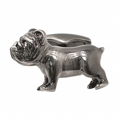 [サイモンカーター] メンズ カフス カフリンクス ブルドッグ 愛犬 アニマルモチーフ cufflinks ワンサイズ