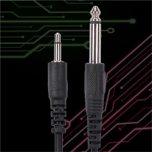 Cable de audio para guitarra 6,35 a 3,5 mm para conectar al altavoz directamente 7