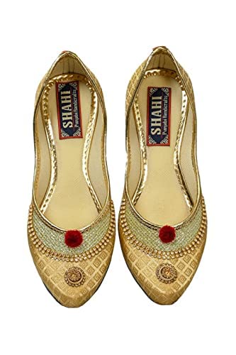 SHAHI-Punjabi-Handicrafts-Girls-Punjabi-Mojaris-Jutti