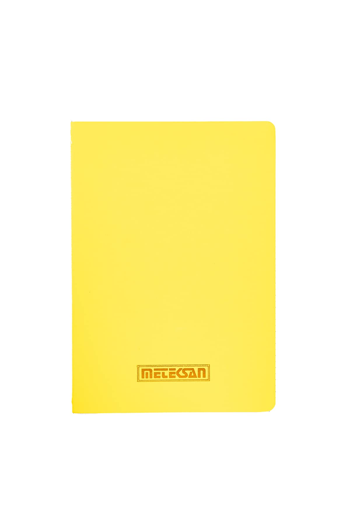 Meteksan Notes 17x24 cm Karton Kapaklı İplik Dikişli Defter, 32 Yaprak, Düz, Sarı