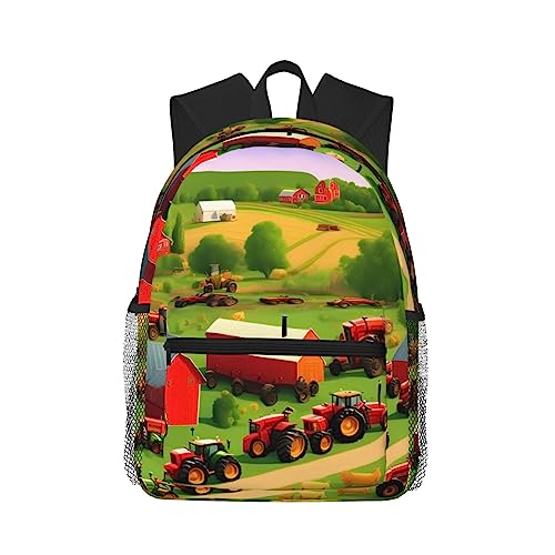 Sac à dos avec poches Tractor Farm léger contre le mal de dos