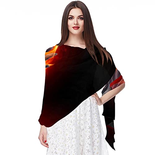 Foulard mousseline de soie femme à motif bateau vintage une idée cadeau originale