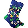 Time to “Par Tee” Men’s Golf Socks – Text printed on bottom of socks – Combed Cotton Soft