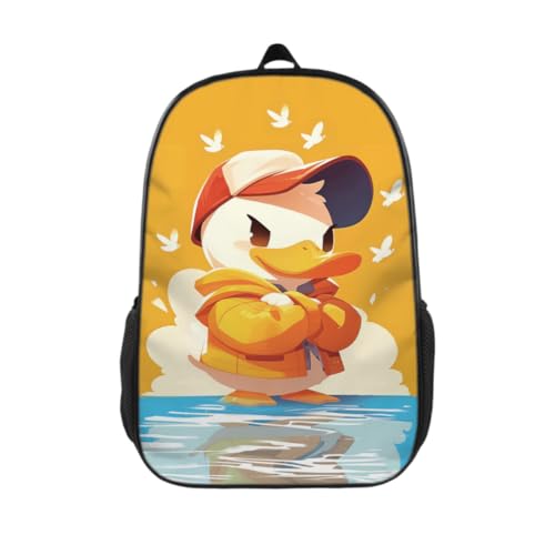 Duck Backpack 17 Inch Large Capacity Casual Backpack