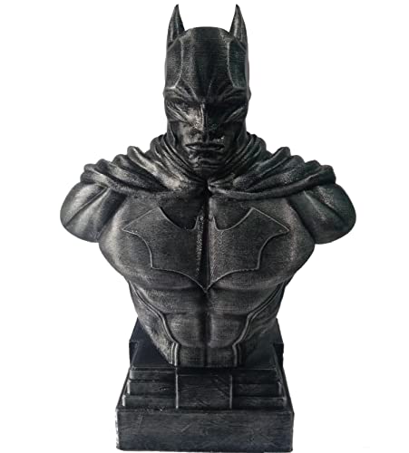 Ever3D Batman Bust: Superhero Figurine for Room and Tabletop Decoration. Antique and Vintage Batman Showpiece. 3D Printed Metallic Color Batman Action Figure Toy. (B09XBKJH2G) Amazon Price History, Amazon Price Tracker