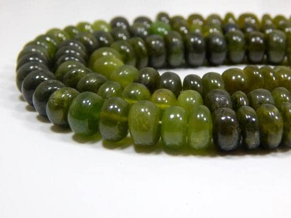 Vesuvianite perles pour créer des bijoux bohèmes chics lors de vos ateliers créatifs