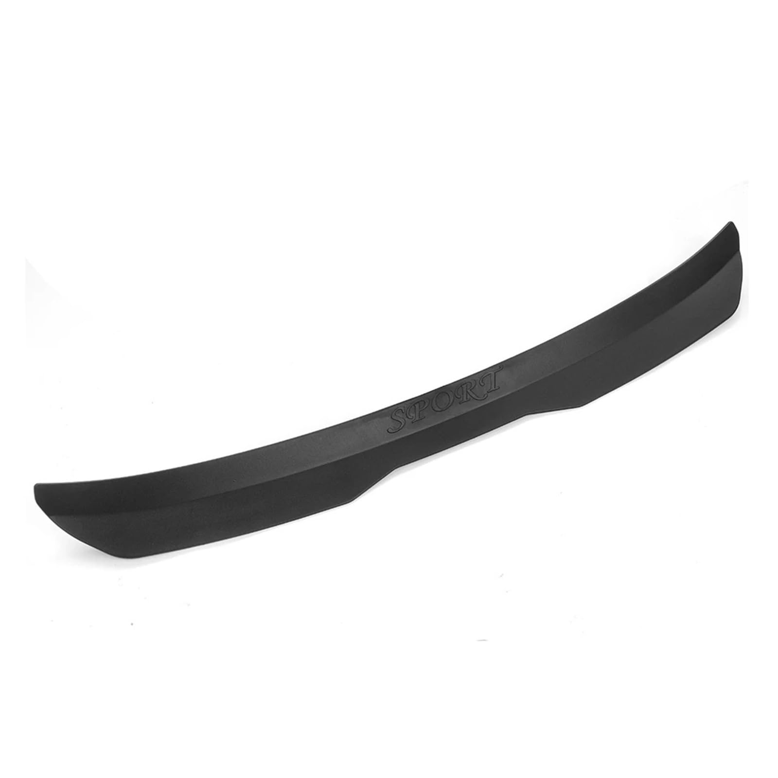 Alerón Alerón Trasero para Techo Coche Tiras Decorativas para Hyundai I30 N MK3 I30N Hatchback 2017 2018 2019 2020 Lip Wing Spoiler(B Glossy Black)