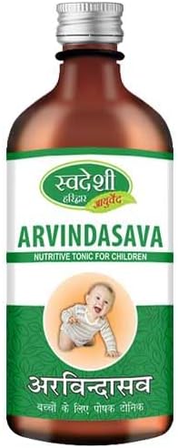 Swadeshi Arvindasava – Ayurvedic Digestive Tonic for Children (400 ml)