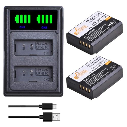 Pickle Power LP-E10 Batería con Cargador