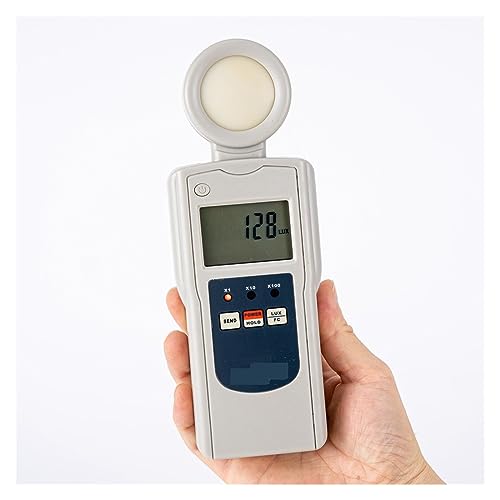 Fotómetro digital con sensor de alta precisión para registrar lúmenes en interiores 2