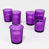 Set of 12 Eastland® Purple Votive Holders