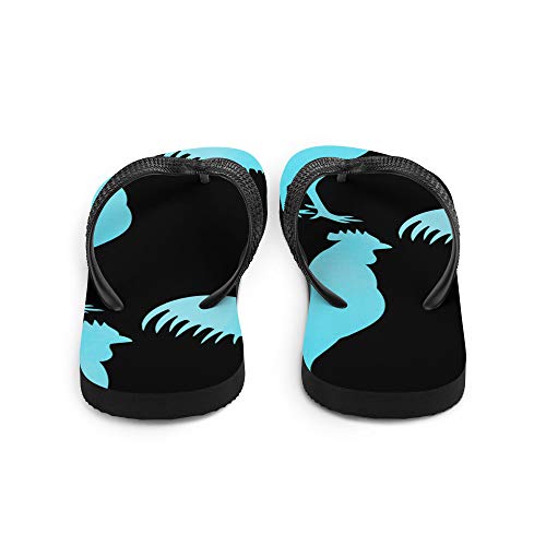 Rooster Bird Farm Animal (492) Flip-Flops3