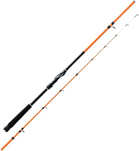 Okuma Angelrute Eging Squider Sq-S-802-H – 243 cm – P.Egi1.5-3,5 – Enc.128 cm – Black-Orange – SQ-S-802H