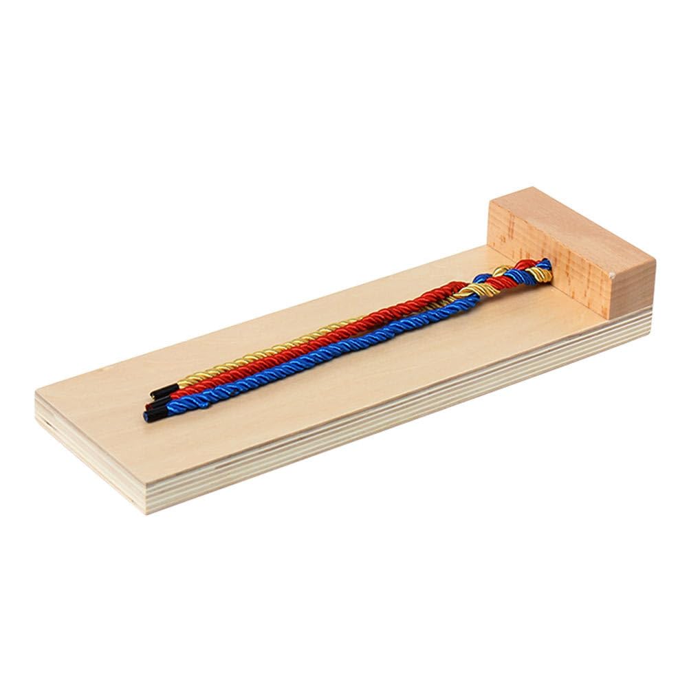 Didiseaon 1pc Braid Practice Braiding Activity ing Game Learn to Hair Kit Hair Machine Tools Tool Solid Wood Plywood