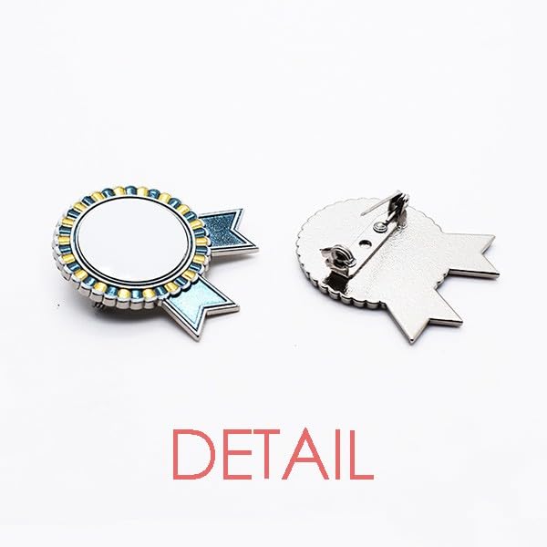 Broche drapeau national Océanie médaille prix métal taille M