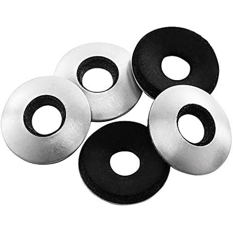 #14 x 1 OD Stainless Steel EPDM Bonded Sealing Neoprene Rubber Washers, 100 PCS Cover