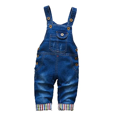 ACMEDE Latzhose Kinder Baby Jungen Mädchen Jeanshose Latzhosen Jeans Hosen...