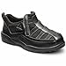 Dr. Comfort Men's Edward X Black Stretchable Diabetic Casual Shoes