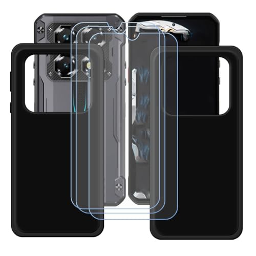 CongJiaLingXi [2�p�b�N]�̂��߂̍����V���R�[���J�o�[�K�p Oukitel WP60 Pro (7.2") + [3 �p�b�N] HD �E �����K���X