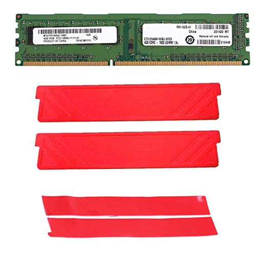 Mémoire RAM DDR3 1600 MHz 4 Go PC3 12800 avec dissipateur thermique pour PC de bureau