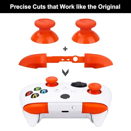 Image of Lb Rb Bumper Button Replacement for Xbox Series X S Controller, Shoulder Trigger Buttons Top Middle Bracket Replacement Parts for Xbox Series X S Controller