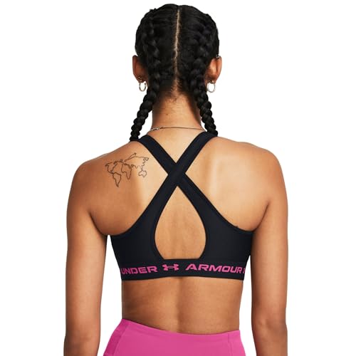 Image of Under Armour Women's Crossback Mid Impact Sports Bra