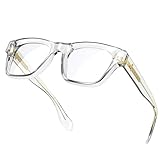 VISOONE Stylish Frame in Multiple Colors Blue Light Blocking Glasses for Men Women BONA