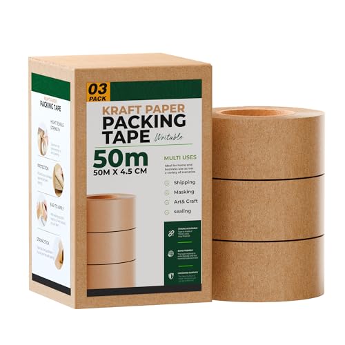 Ruban adhésif kraft pour sceller les cartons lors de vos déménagements et expéditions de colis