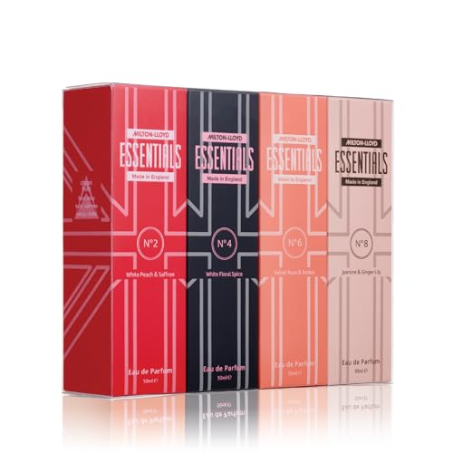Milton-Lloyd Essentials Quad Pack - Fragrance for Women - 4 x 50ml Eau de Parfum