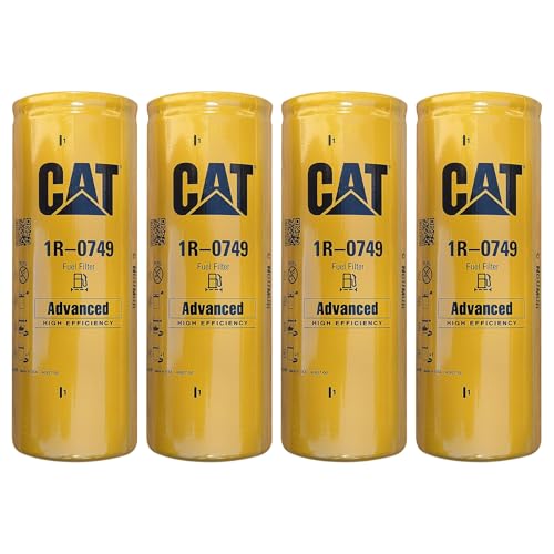 Caterpillar 1R-0749 Advanced High Efficiency Fuel Filter Multipack (Pack of 4) by CAT - Used condition - US$68.29