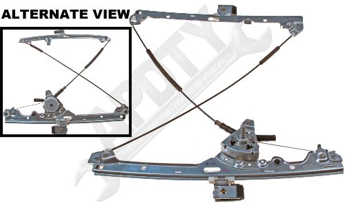Apdty 851628 Manual Window Regulator (Non-Powered) Fits Front Left (Driver) #TOP20