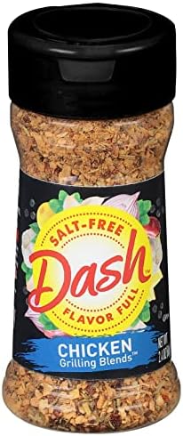 Dash Salt-Free Grilling Blend, Chicken, 2.4 Ounce