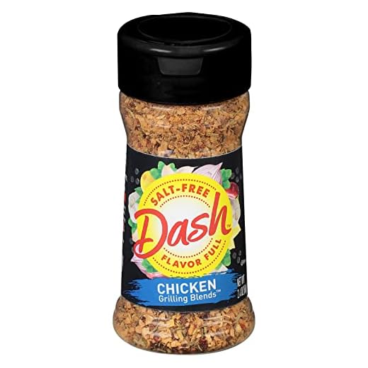 Dash Salt-Free Grilling Blend, Chicken, 2.4 Ounce