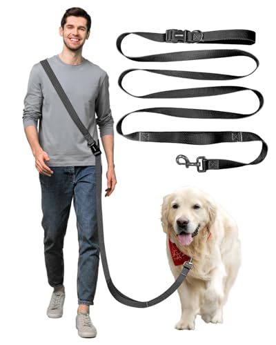 Laisse pour chien de taille moyenne - 150 à 270 cm