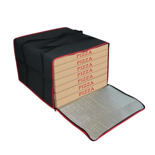 Bonnary Pizza Bags for Delivery, Insulated Pizza Warmer Carrier 20