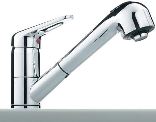 Franke115.0029.709 Chrome Finish Kitchen Tap with A Pull Out Spout - Grey (1-Piece)