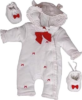 بدلة ثلج للبنات الصغيرات (توماس كيدز اند سبليندور) (6-9 اشهر، اوف وايت)