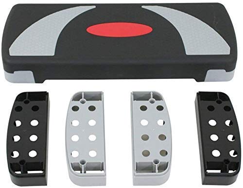 Stepper,Piattaforma Aerobica Fitness Regolabile per Fitness e Sport con pedana sollevabile per Palestra Domestica
