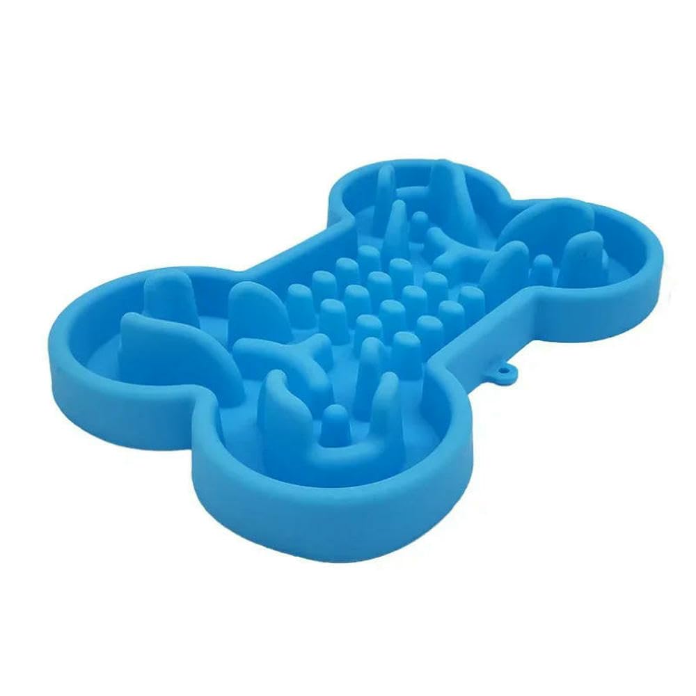 Gamelle anti-étouffement chats et chiens antidérapante en silicone WLDMA