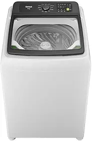 Lavadora de Roupas Consul 16kg Cesto Inox 12 programas Branco CWN16AB