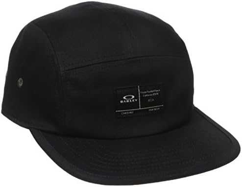 Oakley Men's Latch 5 Panel Hat Cap, Jet 