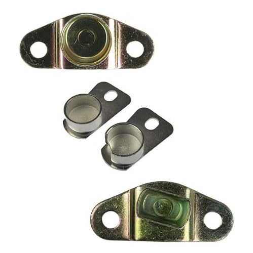 TRQ Tailgate Hinge Set Compatible with 1992-1999 Chevrolet C1500 1992-2000 C2500 C3500 K1500 K2500 K3500 GMC