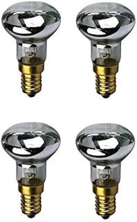 EDM - Set of 4, R39 E17 Replacement Light Bulb Motion Lamp 30W Reflector Type