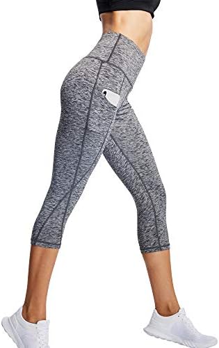 NELEUS Women’s Yoga Running Capris Tummy Control High Waist Workout Pants