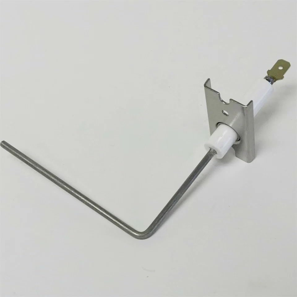FLS51M14 Flame Sensor Rod Compatible with Lennox, Ducane, Armstrong Replaces Part 51M14, 51M1401 (1-7/8×2-3/4", 3/16" Male Terminal)