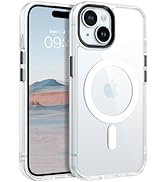 BENTOBEN for iPhone 15 Plus Magnetic Clear Case, iPhone 15 Plus Phone Case [Compatible with MagSa...