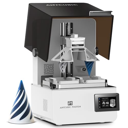 ANYCUBIC Photon P1 14K Resin 3D Printer, Dual-Color/-Material Printing Platform, Ultimate Stability Industrial Ball Screw, Engineered Resin Compatible