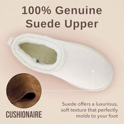 CUSHIONAIRE womens Shearling4